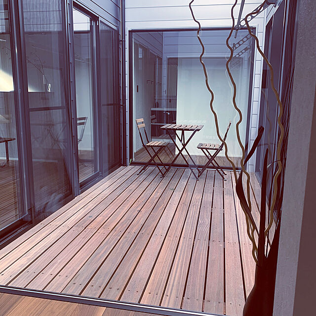 Mai.のイケア-【IKEA】イケア通販【TARNO】折りたたみテーブル（55×54cm）全2色の家具・インテリア写真