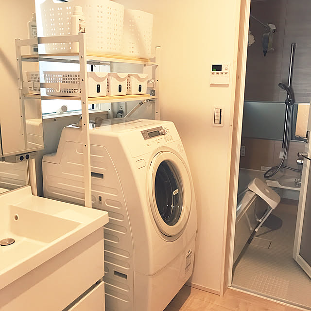 Rachelの平安伸銅工業-平安伸銅工業｜HEIAN SHINDO DS-150 新洗濯機スライド台[洗濯機 台 かさ上げ キャスター]の家具・インテリア写真