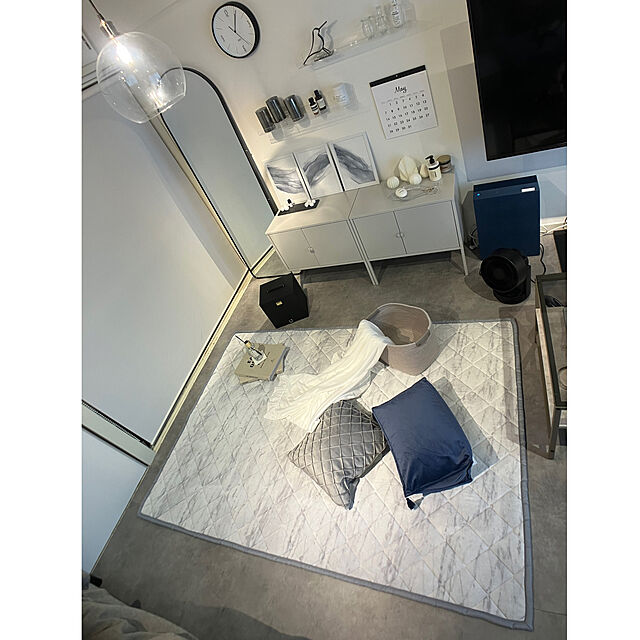 pippiのニトリ-【デコホーム商品】コスメボックス(ラティスBK XL) の家具・インテリア写真