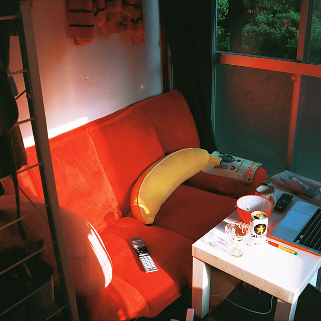 MIXOのニトリ-モチモチクッション(バナナ2) の家具・インテリア写真