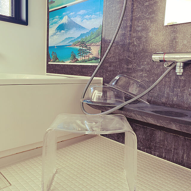 marimomoのケイ・マック-favor アクリル製 お風呂いす Lの家具・インテリア写真