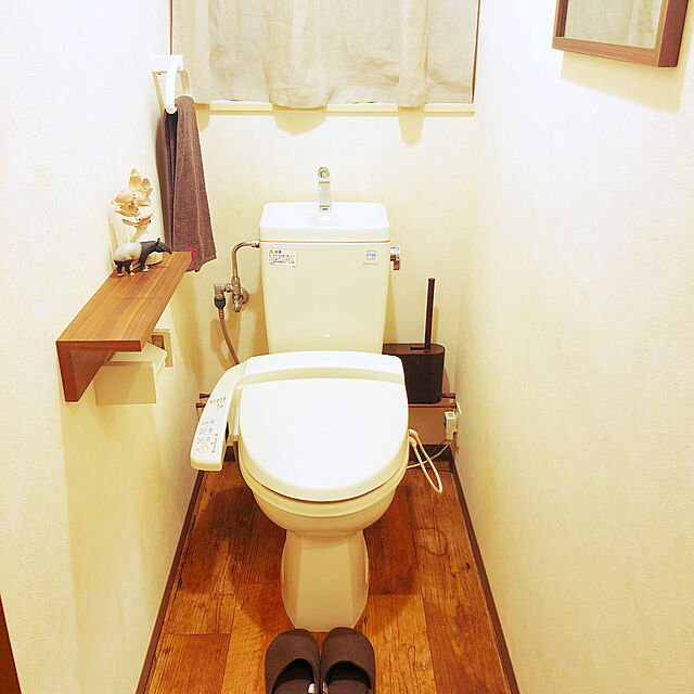 kumiの無印良品-麻綾織ソフトスリッパ・Ｍ／生成 ダークグレーの家具・インテリア写真