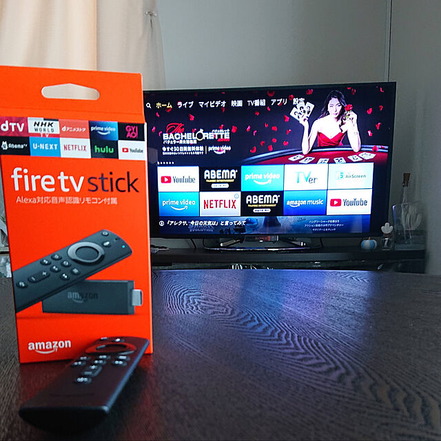 yukkin29のAmazon-Alexa対応音声認識リモコン(第2世代) Fire TV Stick 4K、Fire TV Stick (第3世代)、Fire TV Stick (第2世代)、Amazon Fire TV (第3世代)に対応の家具・インテリア写真