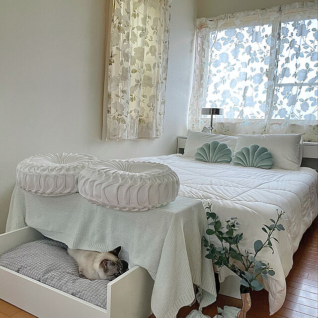 chieの-＼MAX1,000円OFFクーポン！／mofua 雲につつまれるようなやわらかケット ダブル 180×200cm 肌掛け ケット 洗える 北欧 送料無料 夏 ナイスデイの家具・インテリア写真