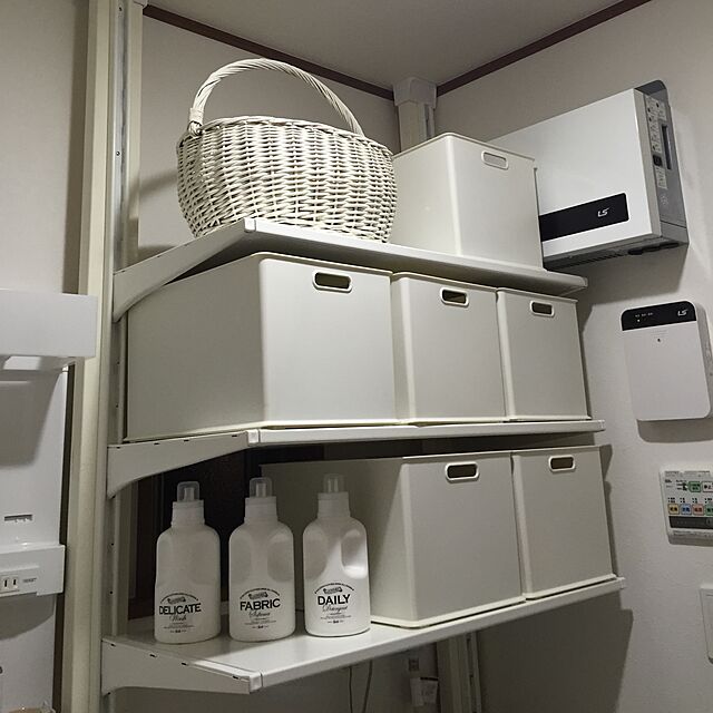 COのニトリ-収納ケース Nインボックス(W) レギュラー ホワイト の家具・インテリア写真