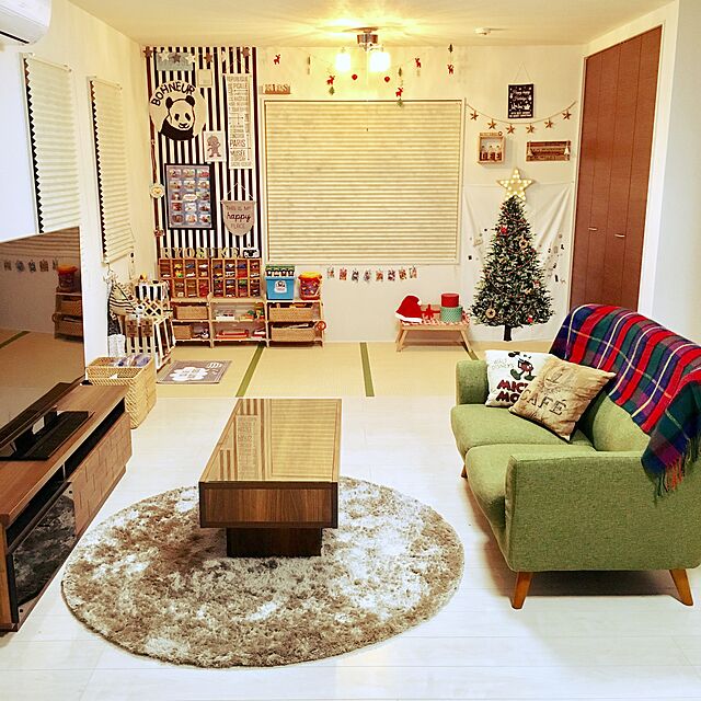 ____pir.y.oの-トーカイ　クリスマス　ツリータペストリー　ウッド柄パネル　オックス 90cm単位の家具・インテリア写真