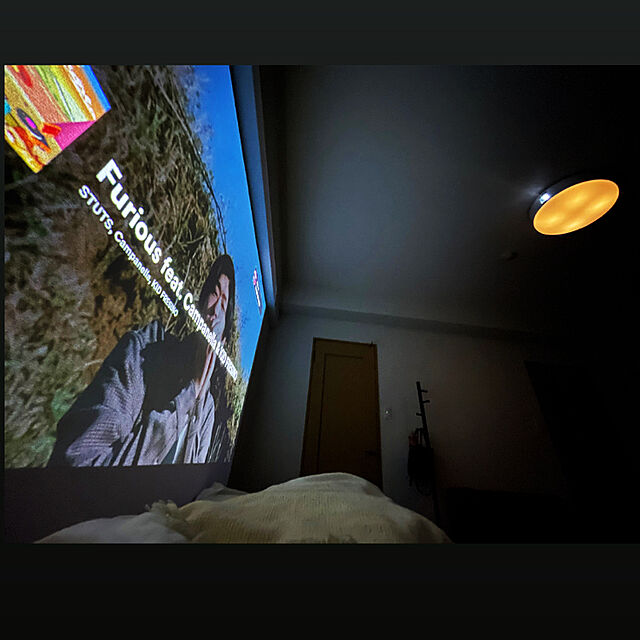 anri19_41の-popIn　aladdin　ポップインアラジン スマートライト 「popIn Aladdin（ポップインアラジン）2」PA20U01DJ 白[ プロジェクター付シーリングライト 天井 照明 ]の家具・インテリア写真