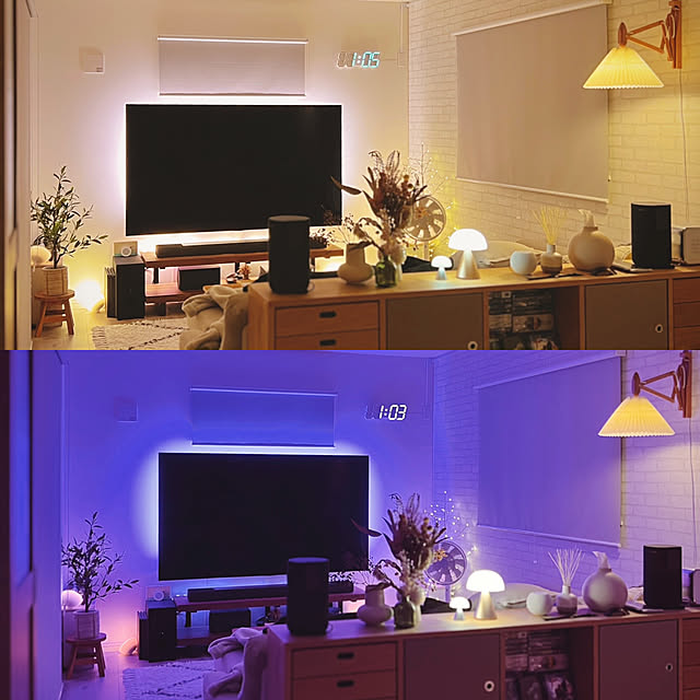 Heon-eのPhilips 中国-飞利浦 Philips Hue Play Gradient LED Lightstrip TV 75インチ (75インチ) [並行輸入品]の家具・インテリア写真