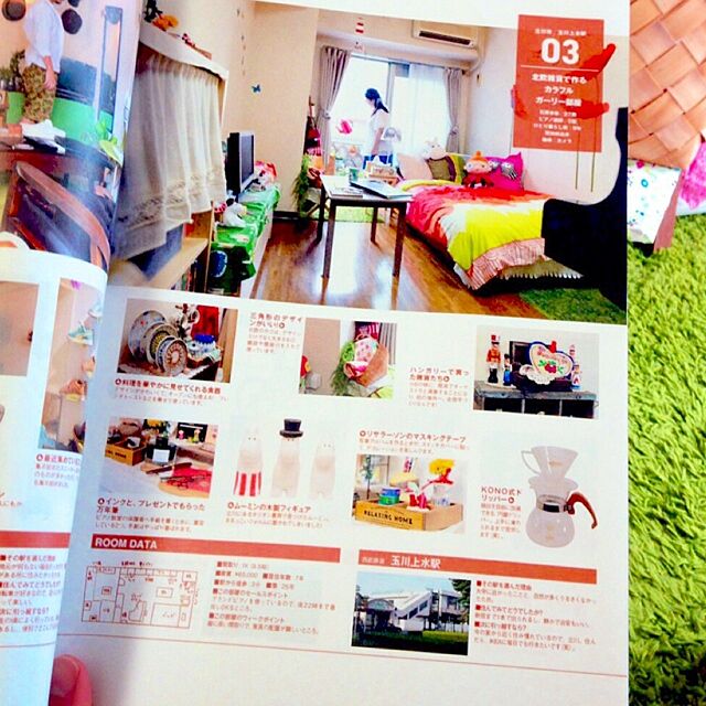 yukina01270のグラフィティ-Tokyo graffiti (トウキョウグラフィティ) 2014年 08月号 [雑誌]の家具・インテリア写真