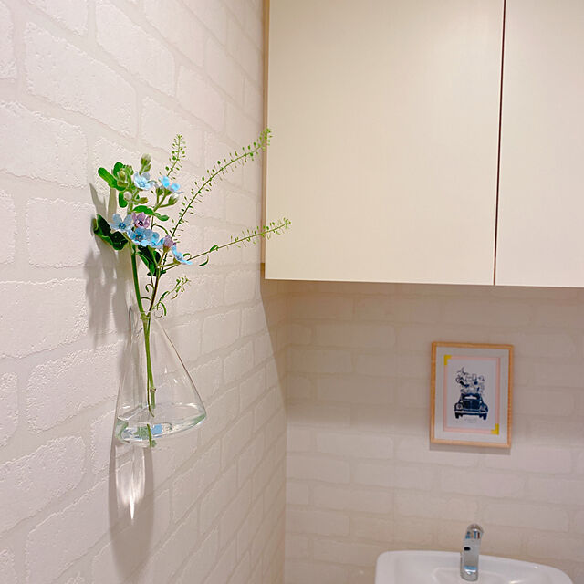 biroballonneのニトリ-スマートフック カレンダーフック (ホワイト) の家具・インテリア写真