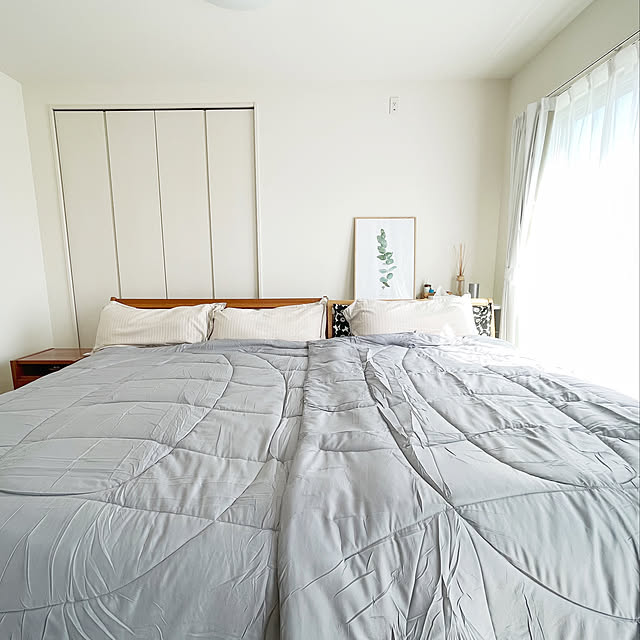 chororiのニトリ-枕カバー(リネンW-BE) の家具・インテリア写真
