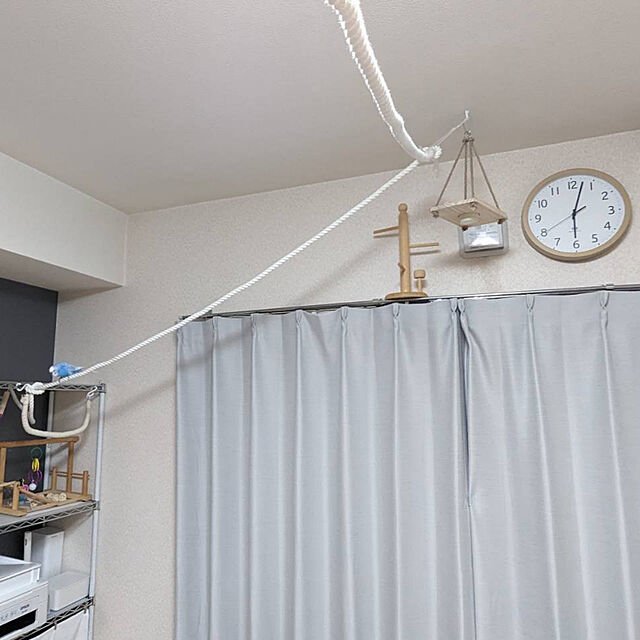 toratanのニトリ-電波ステップ秒針掛け置き兼用時計 フォーレ(ナチュラル) の家具・インテリア写真