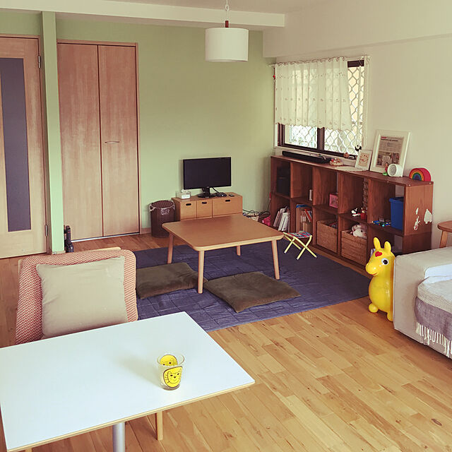 konominのニトリ-カフェカーテン（ロッサ 150X70） の家具・インテリア写真