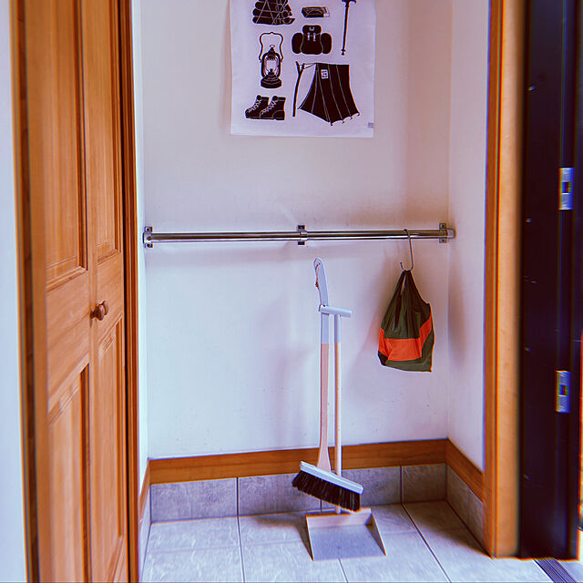 kyaoの-レシュタ Reszta ブルームセット L 3点セット ほうき ちりとり ブラシ セット /ハンドメイド ポーランド 北欧 シンプル かわいい デザイン p01 i04の家具・インテリア写真