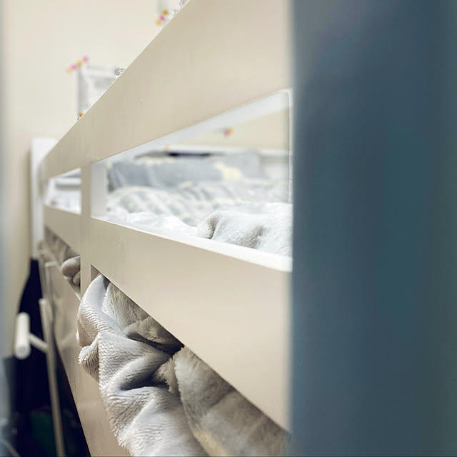 saekoのニトリ-毛布にもなる掛け布団カバー シングル(Nウォーム ベア22A12 S) の家具・インテリア写真