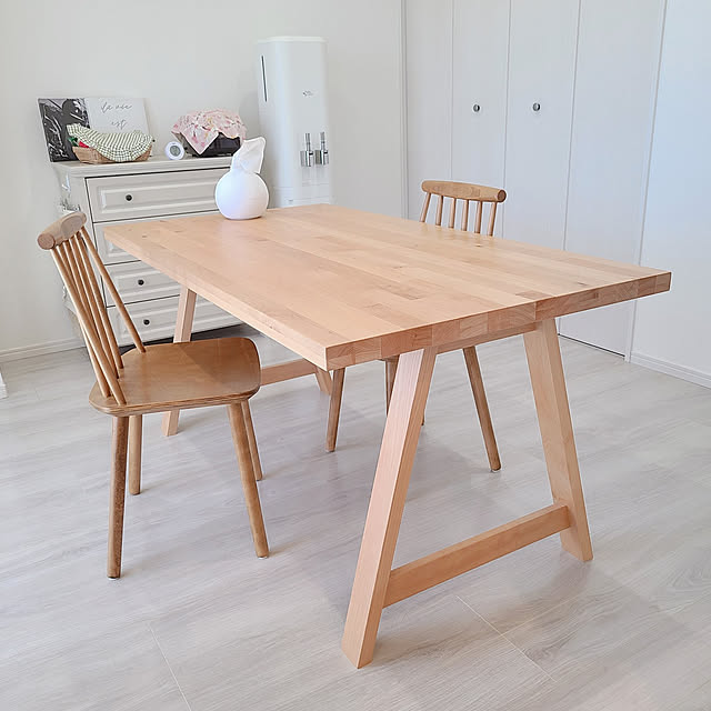 ニトリ ダイニングテーブル Nコレクション T-06A 150 飛び跳ねる 