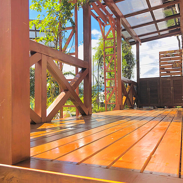 juncocoの大阪ガスケミカル-大阪ガスケミカル 木部保護塗料 キシラデコール #107 マホガニ 4Lの家具・インテリア写真
