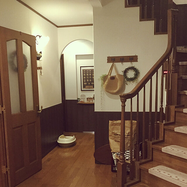 chikaのサンコー-サンコー 折り曲げ付階段マットイヌ（15枚入り）の家具・インテリア写真