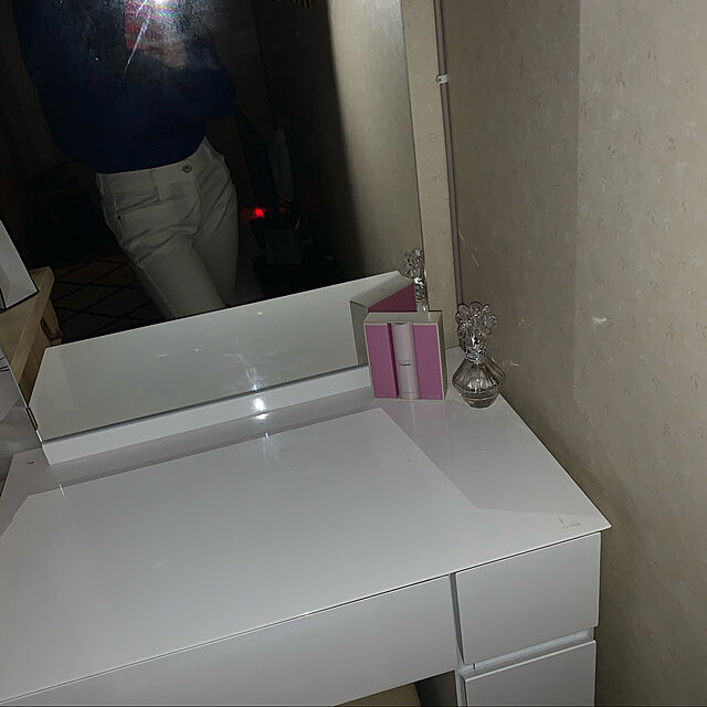 Fumiのニトリ-一面鏡ドレッサー(クエス WH) の家具・インテリア写真