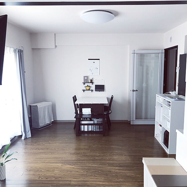 sallyのニトリ-伸長式ダイニングテーブル(ピア3) の家具・インテリア写真