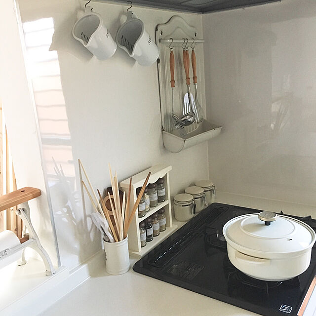 kaoの-スパイスラック 木製 カントリー キッチン雑貨 調味料ラック 日本製 BREAブレアの家具・インテリア写真
