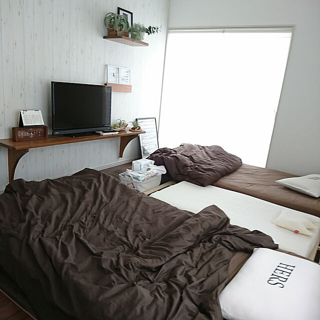 yukaのニトリ-掛け布団カバー シングル(Nグリップパレット3BR S) の家具・インテリア写真