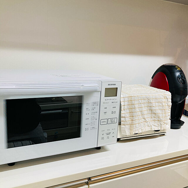 mi-koのアイリスオーヤマ(IRIS OHYAMA)-アイリスオーヤマ オーブンレンジ 18L フラットテーブル ヘルツフリー 自動メニュー18種類 ブラック BLMO-F1801-Bの家具・インテリア写真