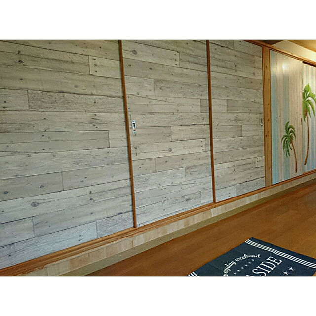 AS-homeの-ウォールステッカー壁紙 シール 新着  新品ウォールステッカー 防水賃貸部屋OK！インテリア  　ヤシの木　装飾の家具・インテリア写真