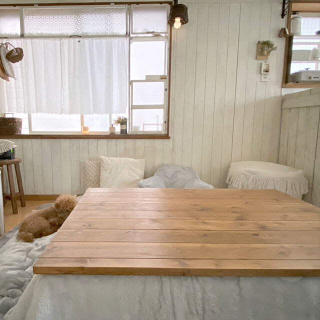 rookuのニトリ-レストクッション(ボーテ o-i GY) の家具・インテリア写真