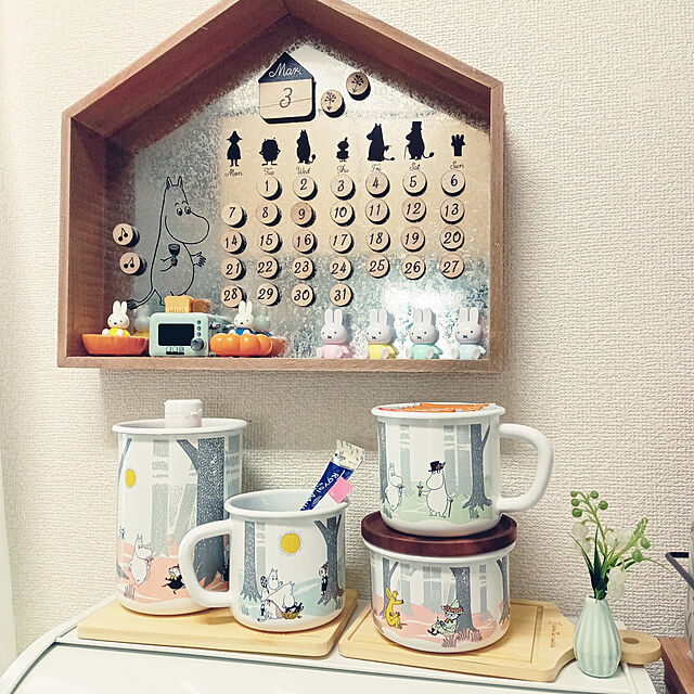 mahiro34の富士ホーロー-マグカップ 400ml ムーミン ホーロー キャラクター （ 食洗機対応 オーブン対応 カップ マグ 耐熱 ）の家具・インテリア写真