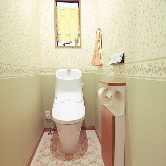 maaariのニトリ-PVC耳長 拭けるトイレマット(オルフェ ロング) の家具・インテリア写真