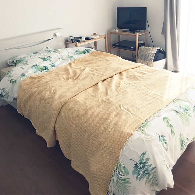 Mamiのニトリ-フリーカバー シングル(INファルゴYE S) の家具・インテリア写真