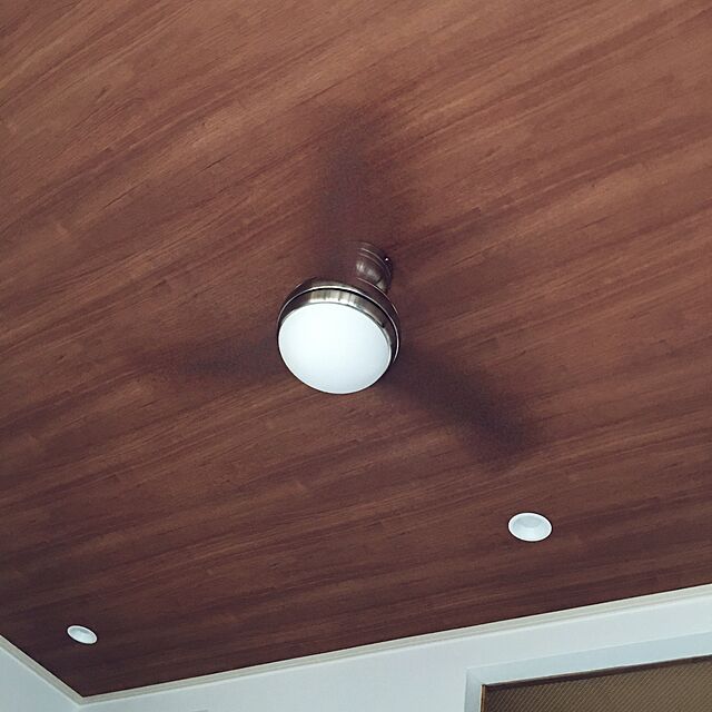maruyamafarmの-シーリングファン シーリングファンライト 照明 ファン LED 天井照明 照明器具 省エネ 吹き抜け エアコン リモコン付き モダン おしゃれ オシャレ コンパクト 小型 リビング 在宅の家具・インテリア写真