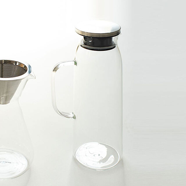 sarasa_designの-シンプルなデザインの麦茶ポット・ピッチャー・冷水筒［セット販売●b2c 耐熱ガラス ウォータージャグ 1000ml【2本入り】］サラサデザインストア ＃SALE_KTの家具・インテリア写真