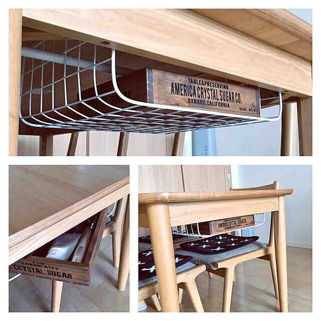 tytn812の東谷-Mota北欧ロースタイル 木製ダイニングテーブル幅130cm 4人用 アッシュ 北欧ナチュラル 天然木製 ダイニングテーブル 低め リビングダイニングにも[d]の家具・インテリア写真