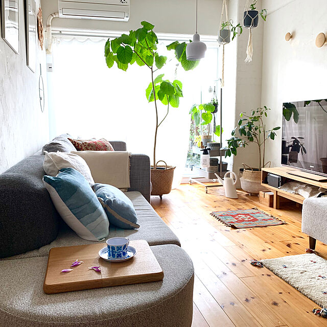 Hisayoの-ART STONE　S　プランター＆ソーサー　直径21.5cm/植木鉢の家具・インテリア写真