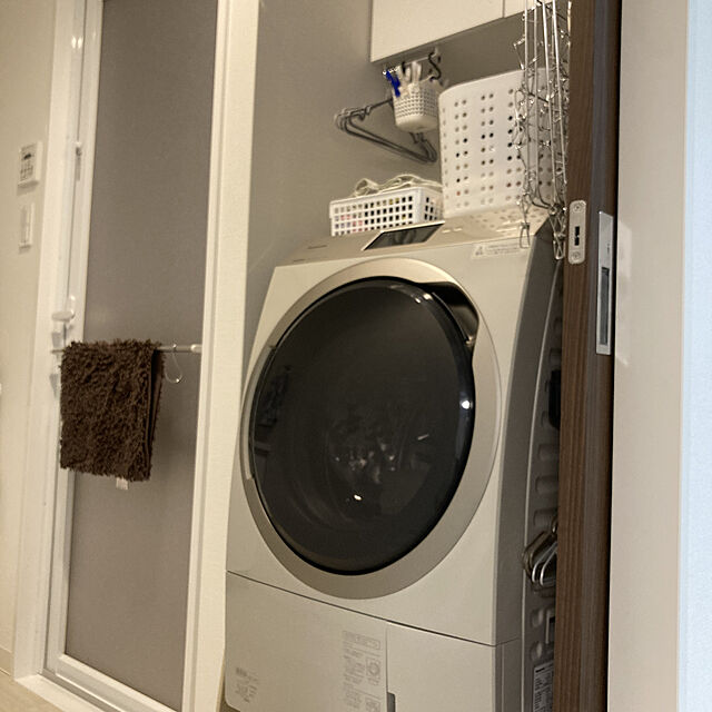 Misaのパナソニック-パナソニック ななめドラム洗濯乾燥機 11kg 左開き 液体洗剤・柔軟剤 自動投入 ナノイーX ストーンベージュ NA-VX900BL-Cの家具・インテリア写真
