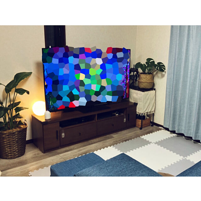 kmskのシャープ-シャープ 65V型 4K 液晶 テレビ AQUOS 4T-C65EL1 Google TV Dolby Atmos (2022年モデル) 回転式スタンドの家具・インテリア写真