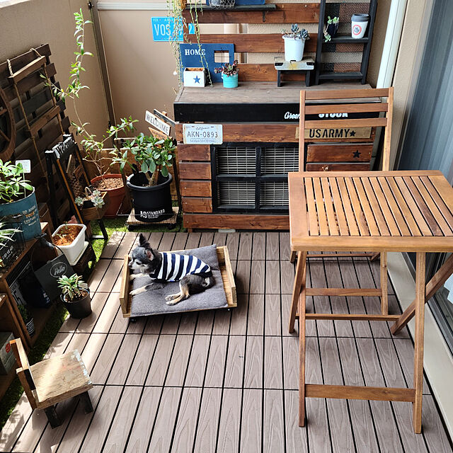 lovepeaceのニトリ-木製折りたたみテーブル INS  『玄関先迄納品』 『1年保証』の家具・インテリア写真