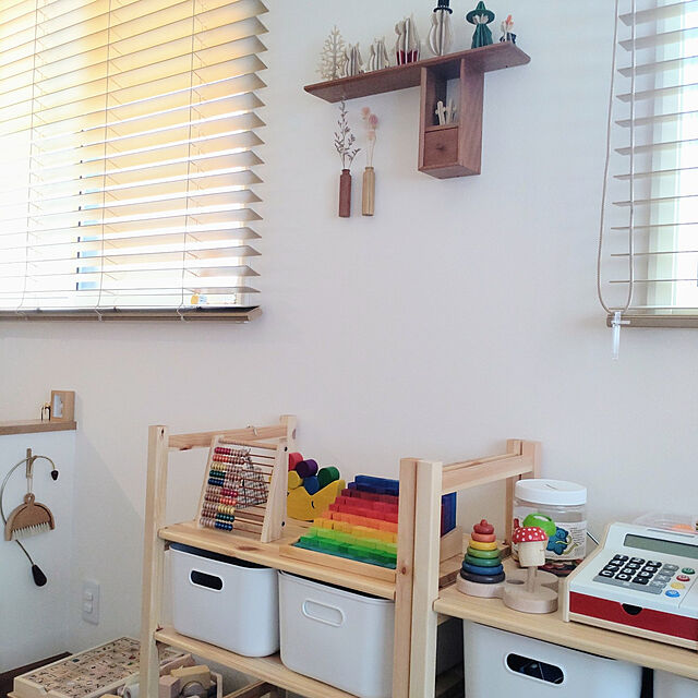 unimaruの-メール便OK 木のおもちゃ Plantoys 雑貨 マッシュルームカレイドスコープ おうち時間 子供の家具・インテリア写真
