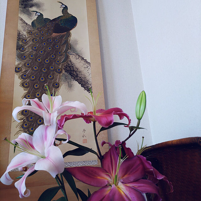 nyankonecoの-【ふるさと納税】沖永良部島で大切に育てられた　オリエンタル・カサブランカの花セットの家具・インテリア写真