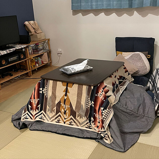 kojirohのニトリ-リビングこたつ(コラムN 8060 MBR) の家具・インテリア写真
