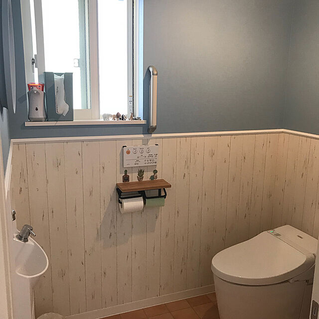 yukiの-送料無料！TOTO 手洗い器付きキャビネット 埋込式 YSC46SX #NW1 扉カラー：ホワイト ハンドル式水栓の家具・インテリア写真