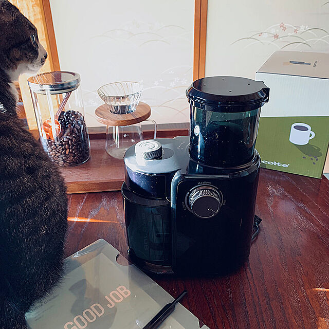 simayaのrecolte-レコルト コーヒーグラインダー RCM-2(BK) ブラック recolte Coffee Grainderの家具・インテリア写真