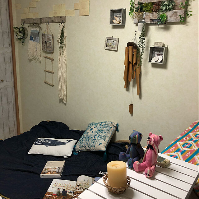 chii-soccerのニトリ-アクセントクッション(HBクジラ) の家具・インテリア写真