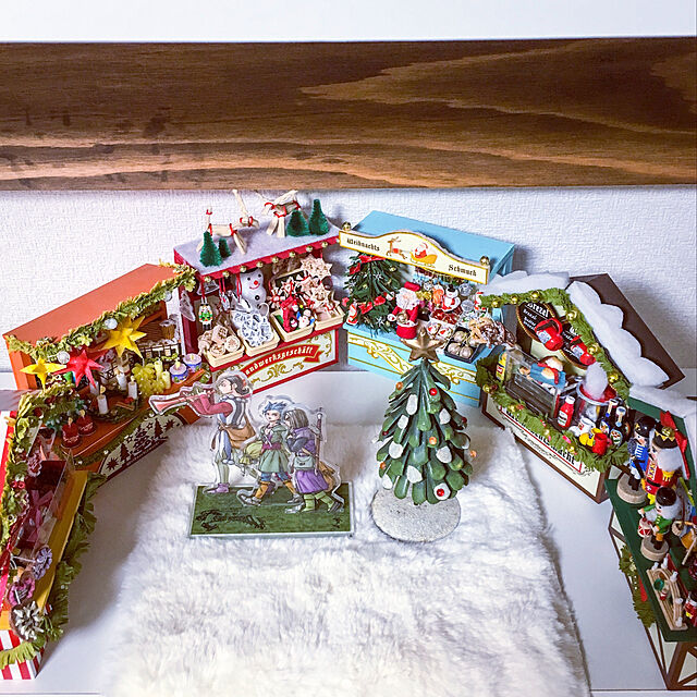 kotori03oktの-わたしの部屋にやってきた! ミニチュアドイツのクリスマスマーケットの会 フェリシモ FELISSIMOの家具・インテリア写真
