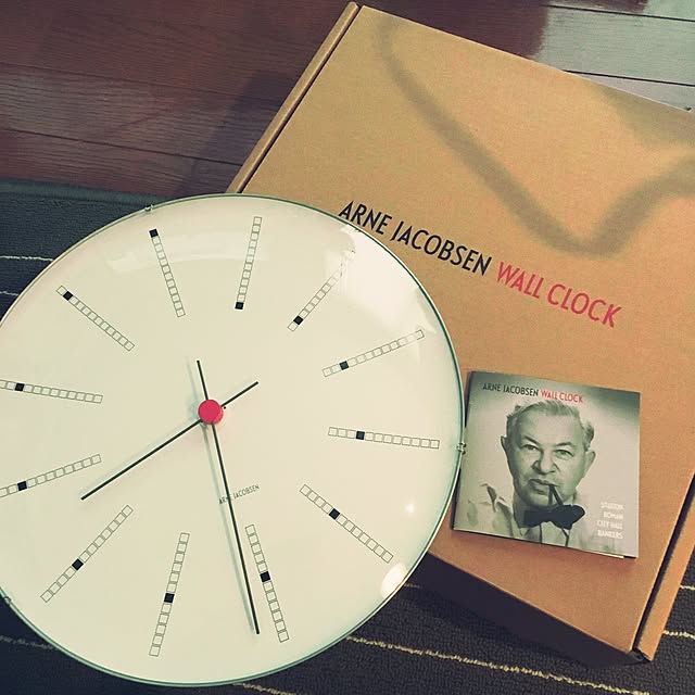 MayumiのRosendahl (ローゼンダール)-【ポイント10倍】【送料無料】 Arne Jacobsen / アルネ・ヤコブセン 43640　Wall Clock　Bankers 290mm 【ROSENDAHL】【ローゼンダール】【正規品】【クロック】【掛け時計】【アルネヤコブセン】【10P18Jun16】の家具・インテリア写真