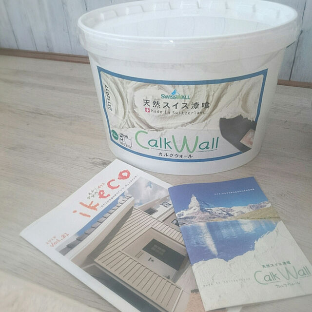 miho.okuの-スイス漆喰 カルクウォール　0.5mm　10kg (Calk Wall DIY)の家具・インテリア写真