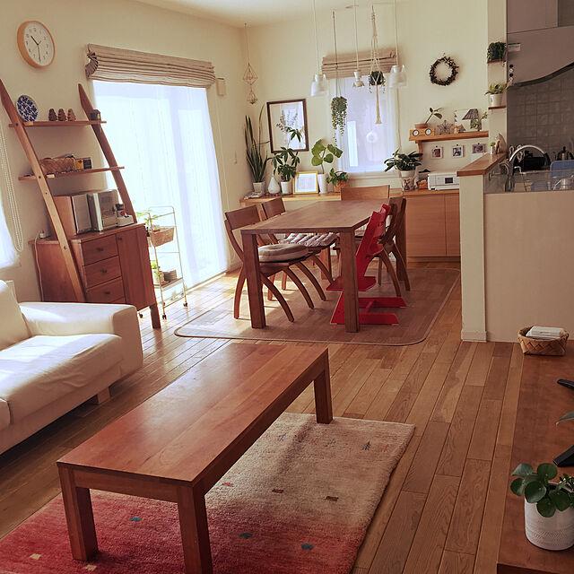 edamameの無印良品-オーガニックコットンシートクッション／ネイビー 生成の家具・インテリア写真