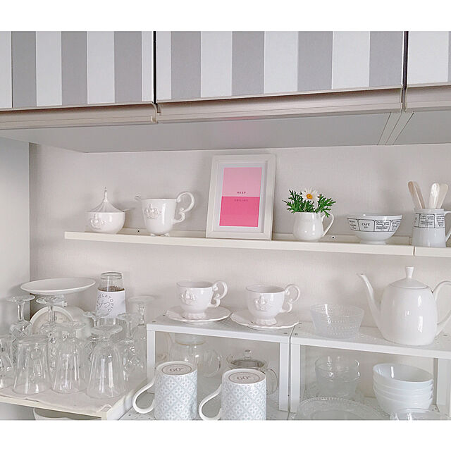 Rのイケア-[IKEA/イケア/通販]VARIERA ヴァリエラ シェルフインサート, ホワイト【北欧・ラック】[B](b)(50177727)の家具・インテリア写真